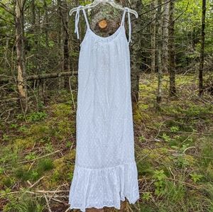 EMERSON FRY India Collection Women's Tie Strap Cotton Dress, size XS/S